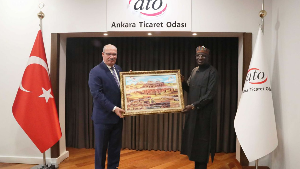 Nijerya Büyükelçisi’nden ATO’ya ziyaret